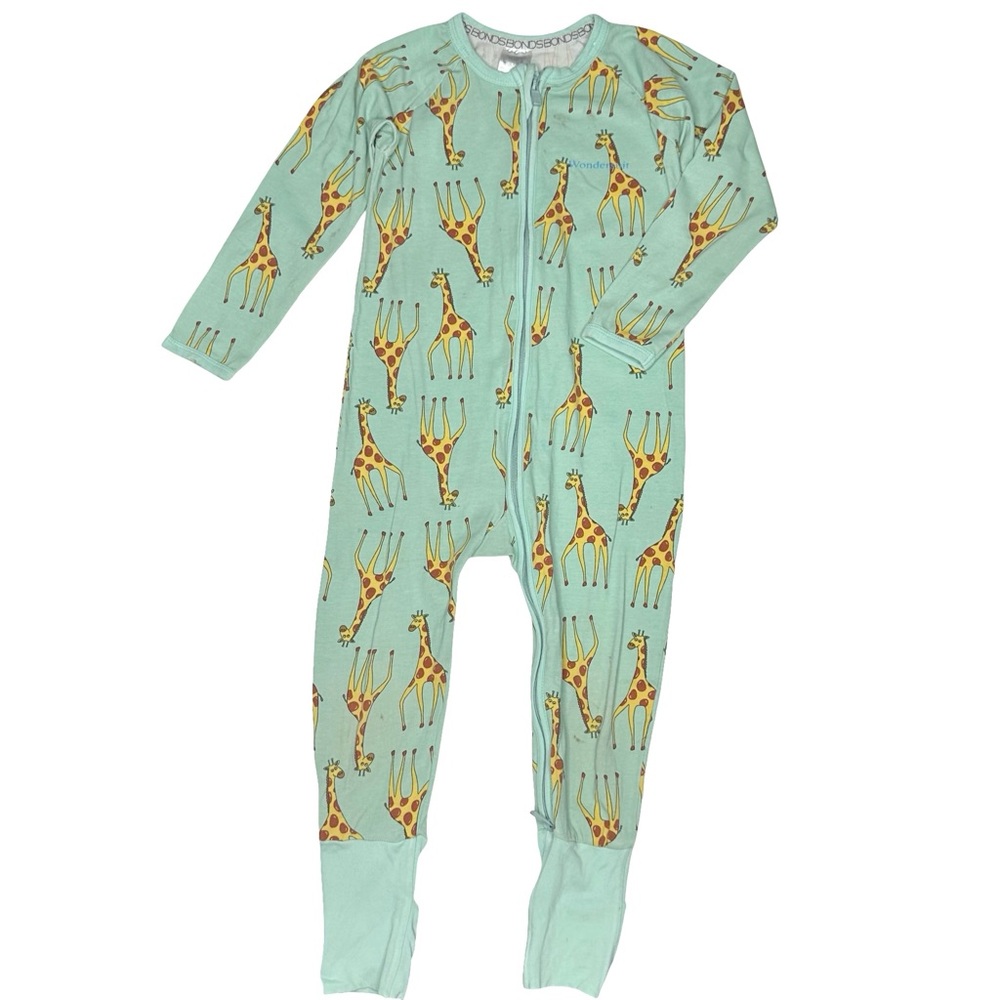 Bonds Wondersuit Giraffe One-Piece Zippy Pajamas